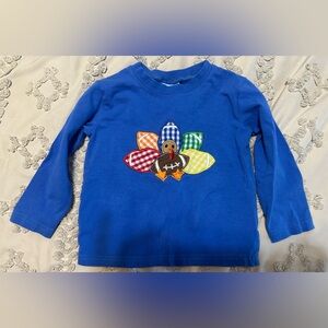 Boy turkey long sleeve top